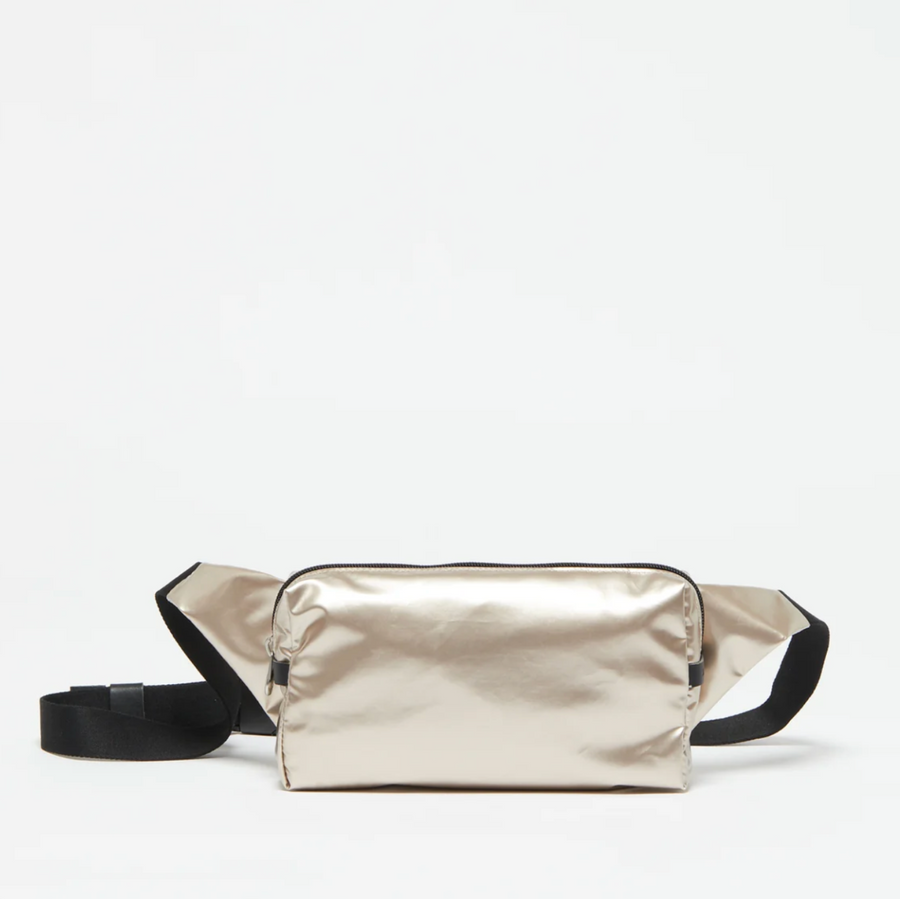 Jack Gomme Original Light Bloom Bum Bag Waistpack Belt Bag Fannypack in Nacre Mother of Pearl - Big Bag NY