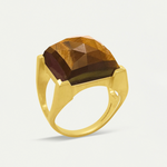 Dean Davidson Plaza Ring in Tiger's Eye - Big Bag NY