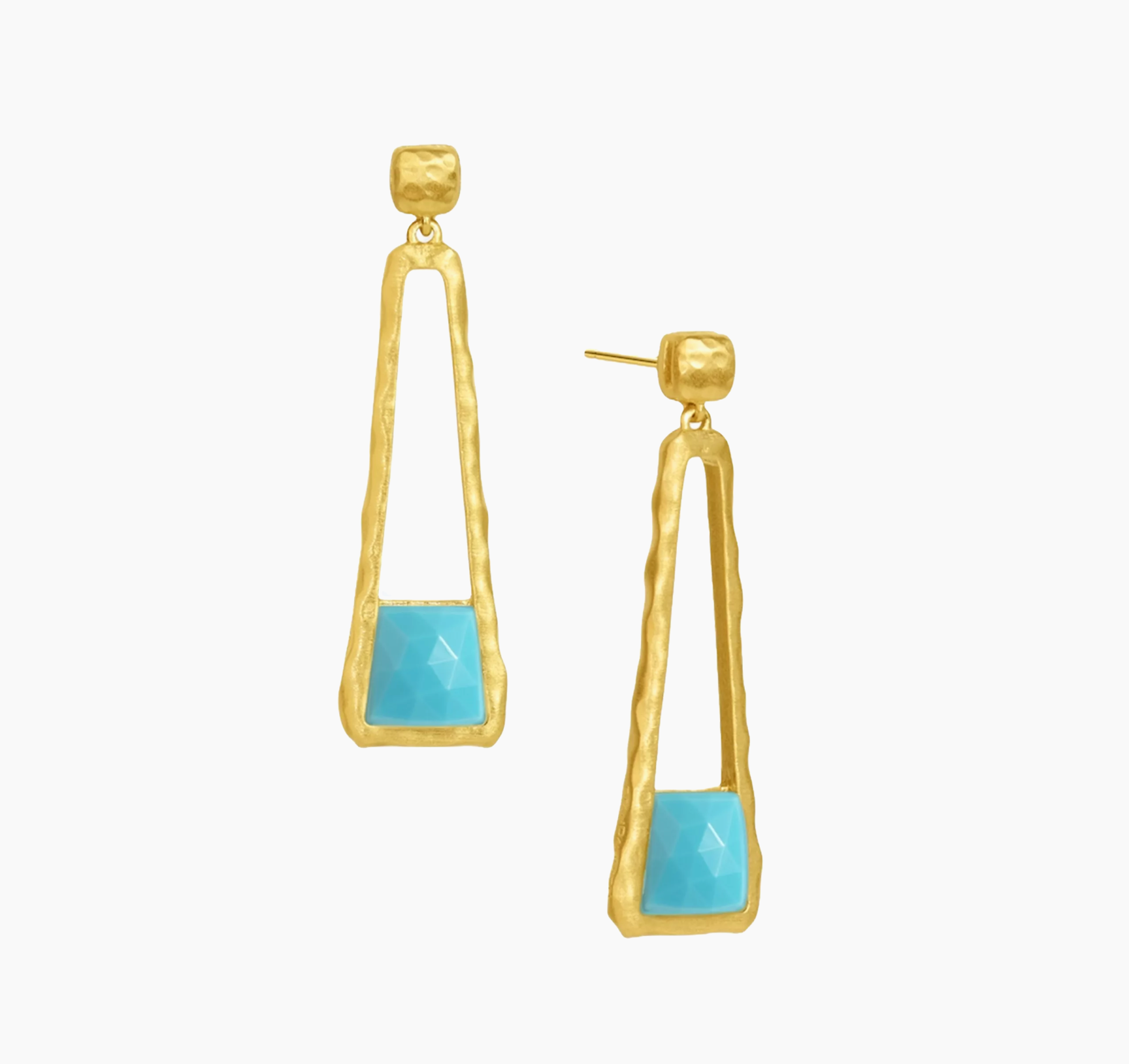 Dean Davidson Nomad Mini Gemstone Drop Earrings in Turquoise - Big Bag NY