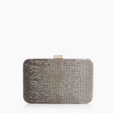 Whiting and Davis Harlow Crystal Ombre Minaudiere Bag - Big Bag NY