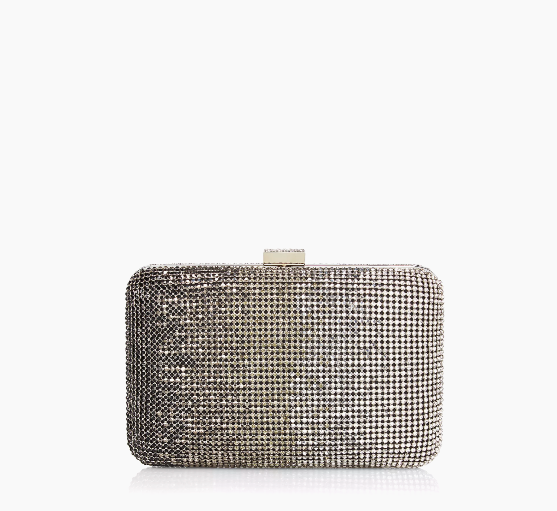 Whiting and Davis Harlow Crystal Ombre Minaudiere Bag - Big Bag NY