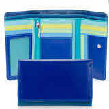 Mywalit Medium Trifold with Outer Zip Seascape