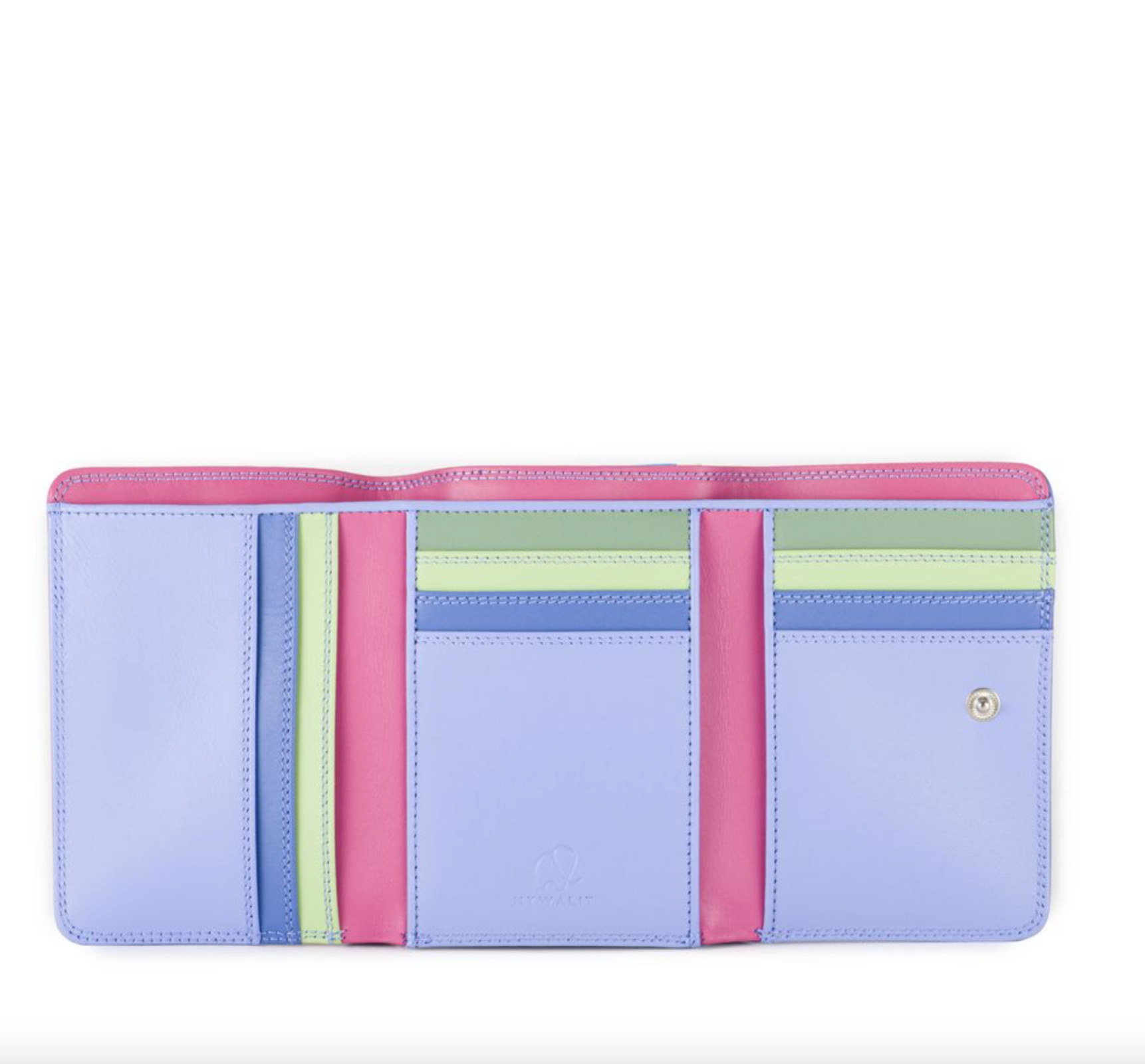 Mywalit Medium Trifold Wallet Viola - Big Bag NY