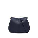 Gianni Chiarini Helena Round Flap Crossbody Navy - Big Bag NY