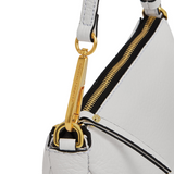 Gianni Chiarini Small Brooke Shoulder Bag Bianco - Big Bag NY