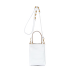 Gianni Chiarini Camilla Knot Mini Bag Bianco - Big Bag NY