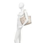 Gianni Chiarini Wide Afra Tote in Linen Marble - Big Bag NY