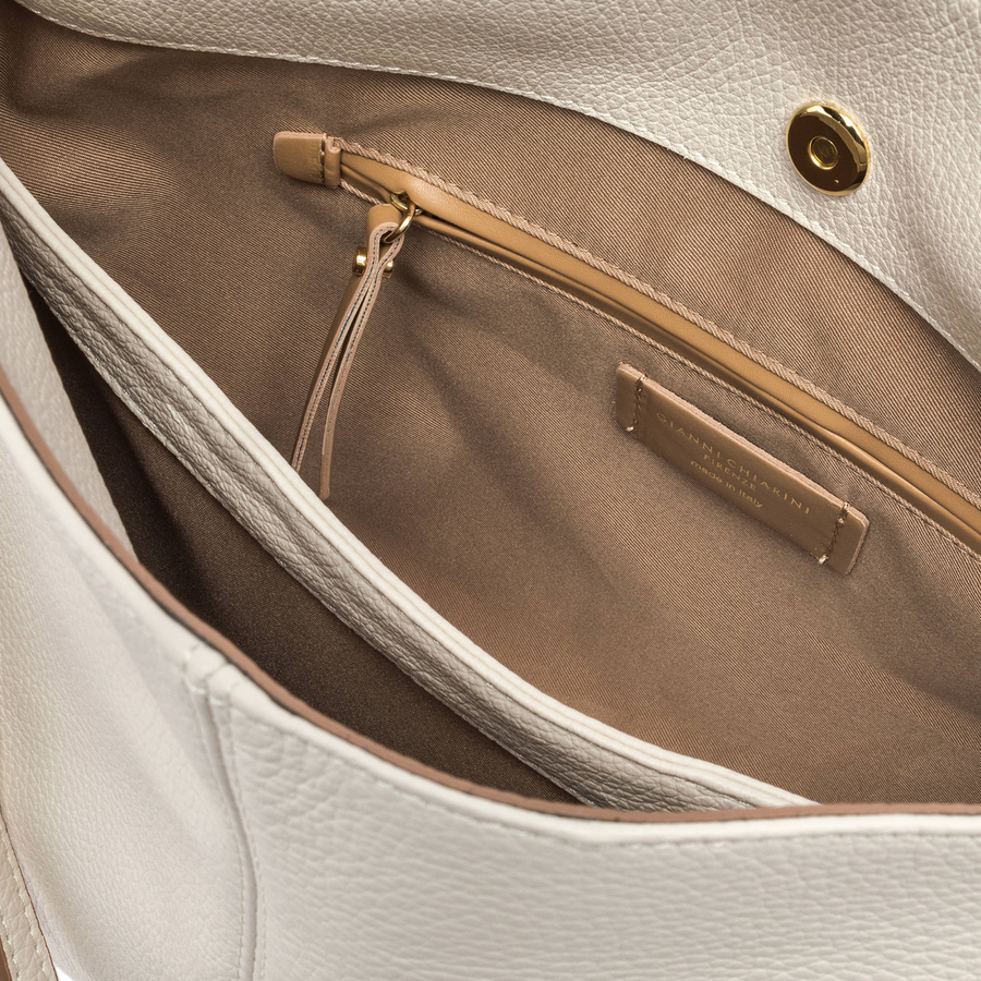 Gianni Chiarini Leila Double Strap Shoulder Bag Marble - Big Bag NY