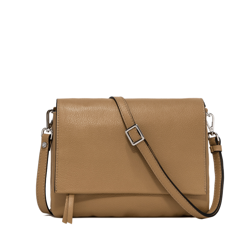 Gianni Chiarini Flap Shoulder Bag Nature - Big Bag NY