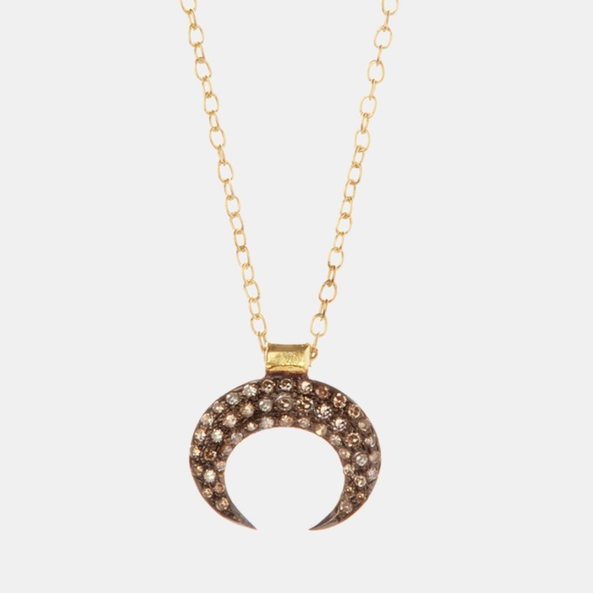 5 Octobre Tiger Crescent Necklace - Big Bag NY