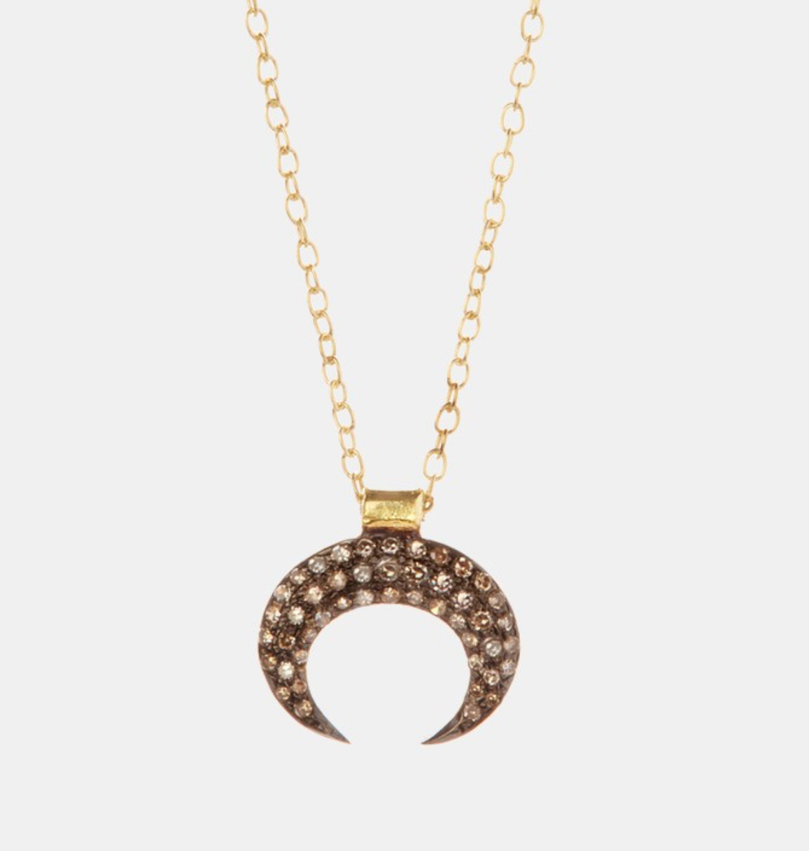 5 Octobre Tiger Crescent Necklace - Big Bag NY