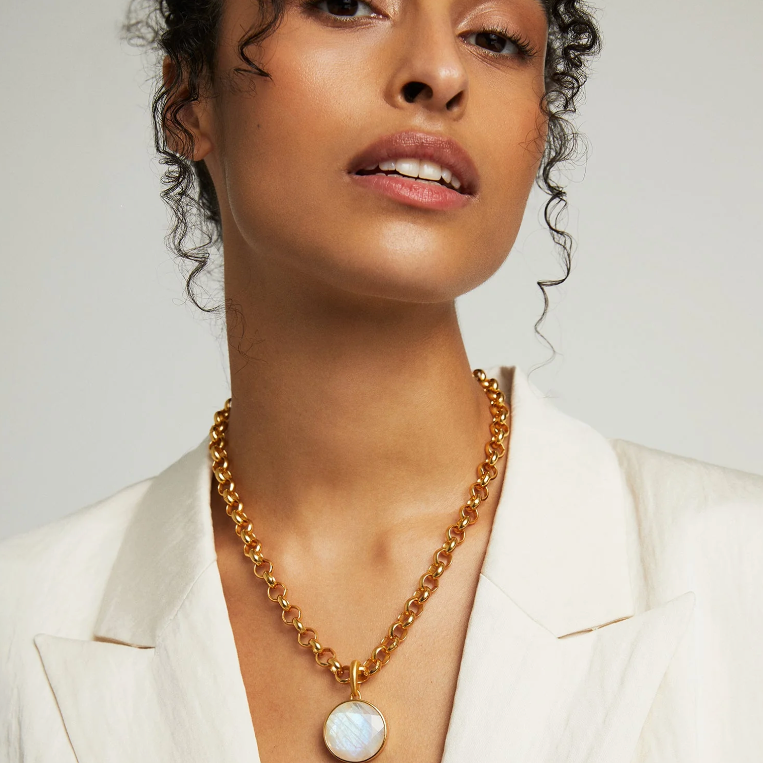 Dean Davidson New Signature Collar Necklace in Moonstone - Big Bag NY 