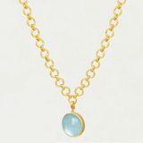Dean Davidson New Signature Collar Necklace in Iridescent Sky Blue - Big Bag NY