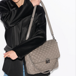 MZ Wallace Large Crosby Lock Crossbody Morning Dove - Big Bag NY