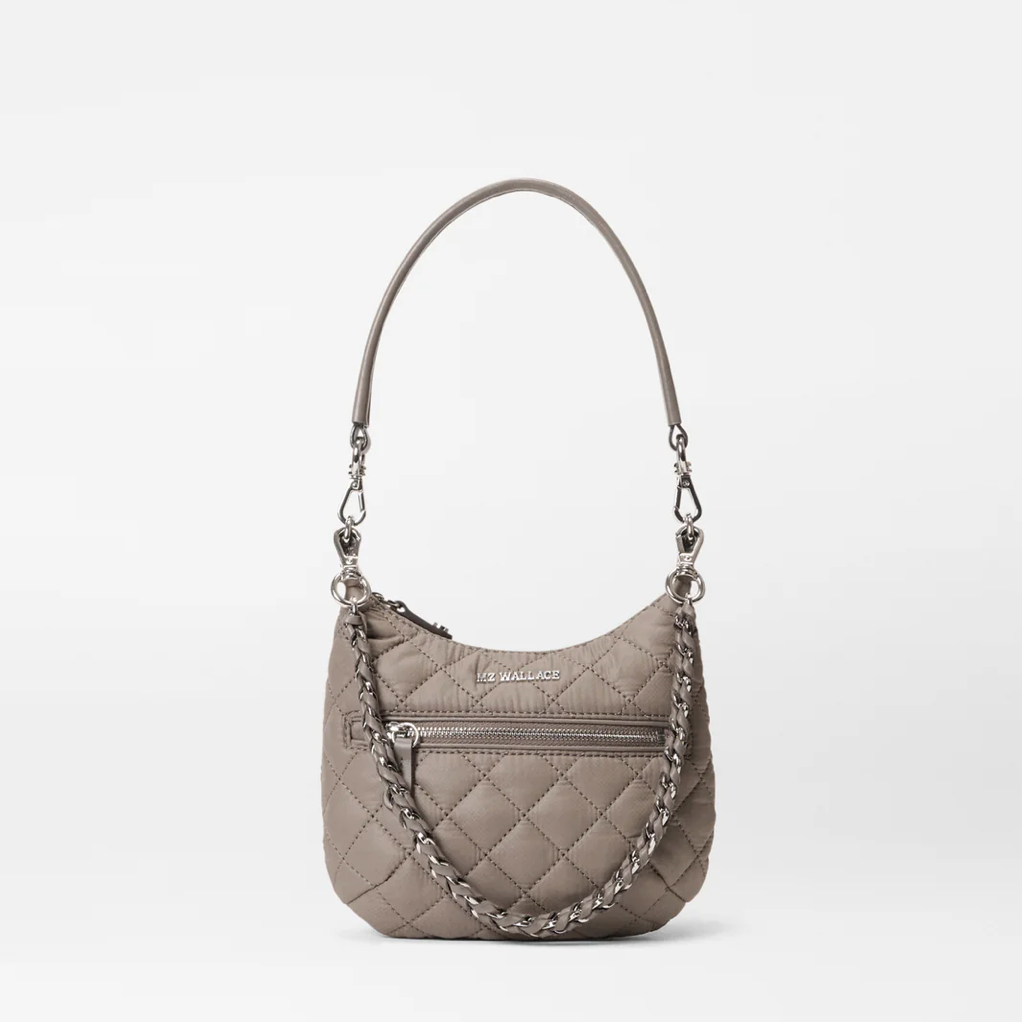 MZ WALLACE Mini Crosby Sienna Shoulder Bag - Big Bag NY