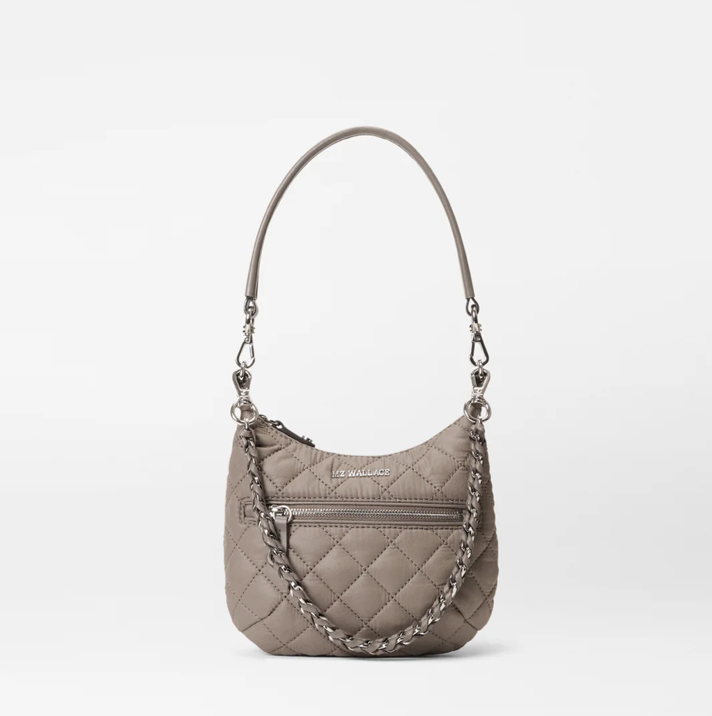 MZ WALLACE Mini Crosby Sienna Shoulder Bag - Big Bag NY