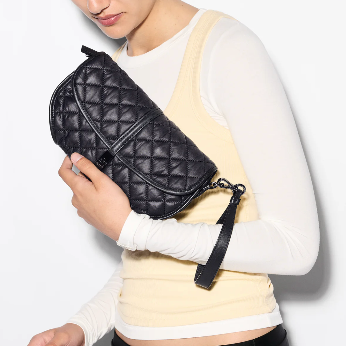 MZ WALLACE Astor Small Convertible Clutch - Big Bag NY 