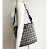 Pocket Shoulder SD Bag in Geometric Print