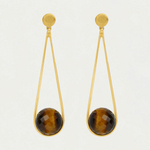 Dean Davidson Ipanema Drop Earrings Tiger's Eye - Big Bag NY