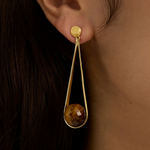 Dean Davidson Ipanema Drop Earrings Tiger's Eye - Big Bag NY