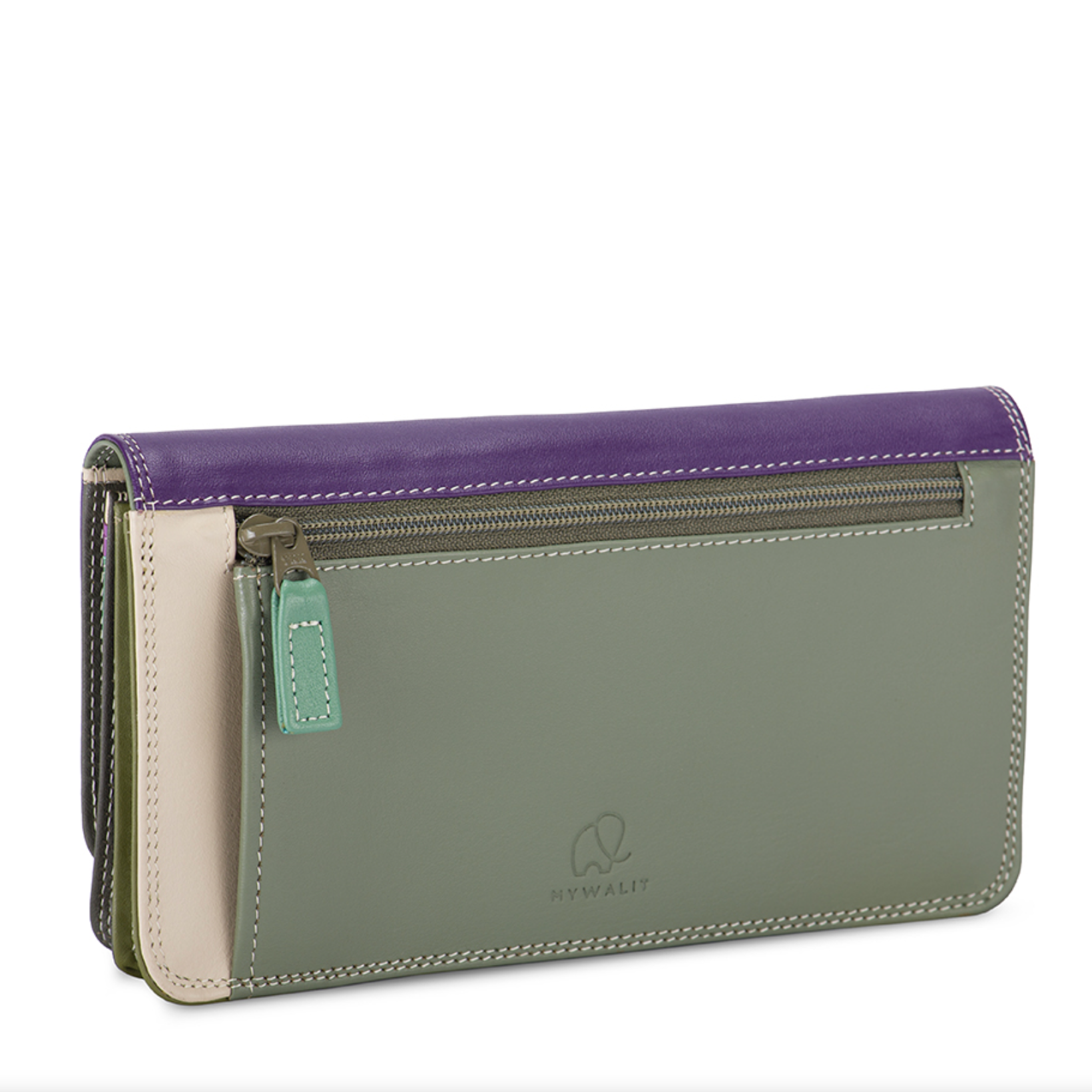 Mywalit Medium Matinee Wallet in Orchid - Big Bag NY