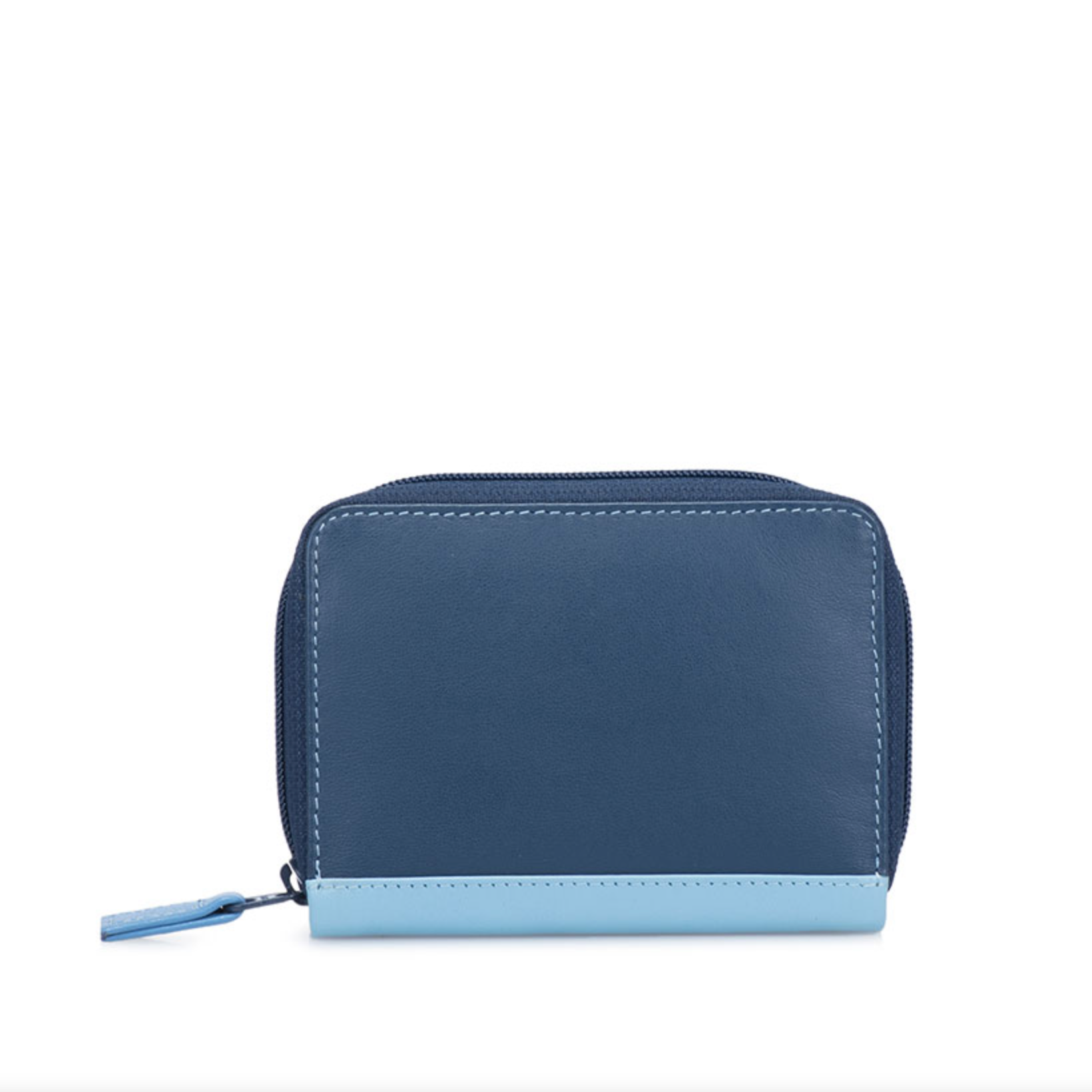 Mywalit RFID-protected Zip Around Fan Credit Card Wallet in Royal - Big Bag NY