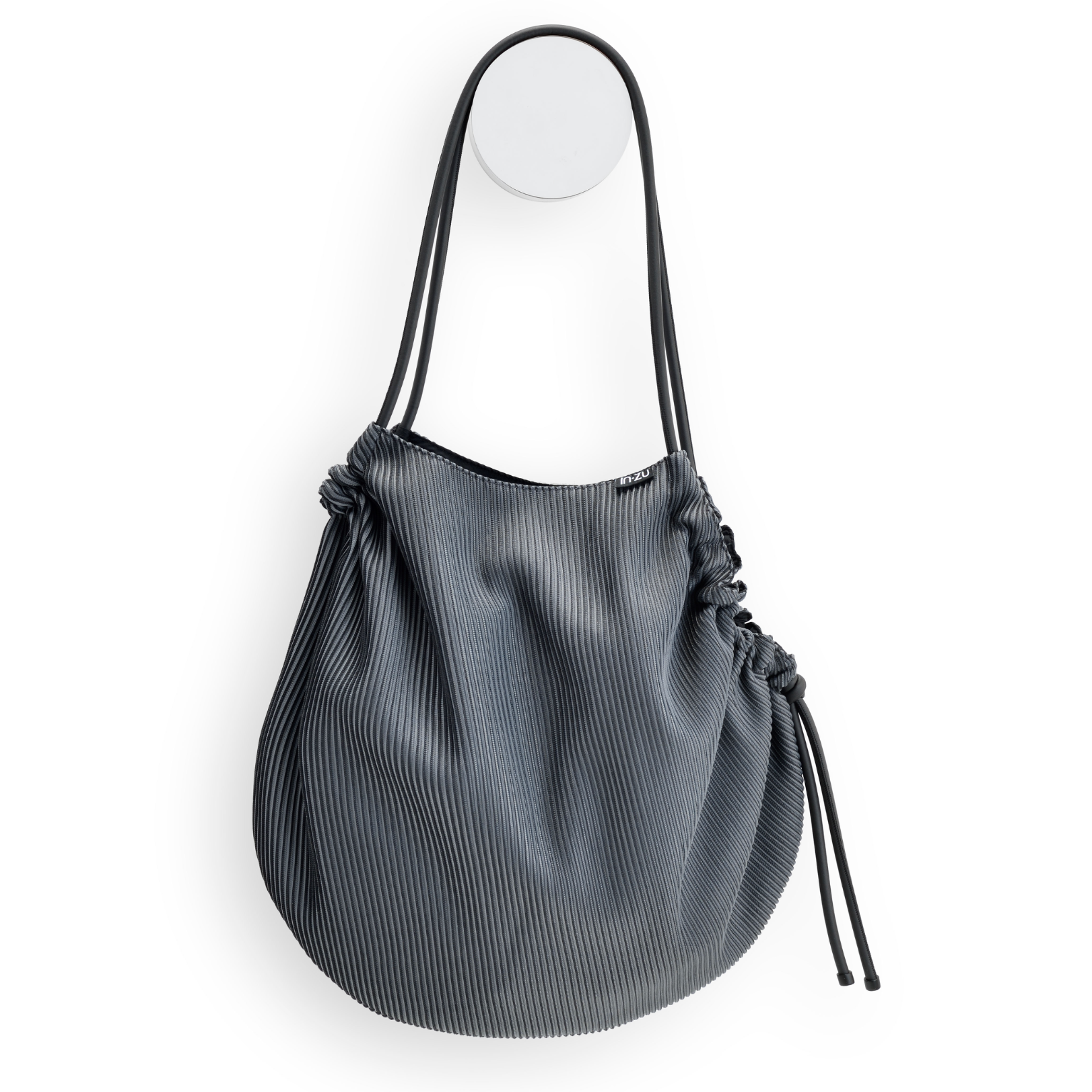 InZu COCCÓ Neo Tote in &nbsp;Black and Grey Lines - Big Bag NY