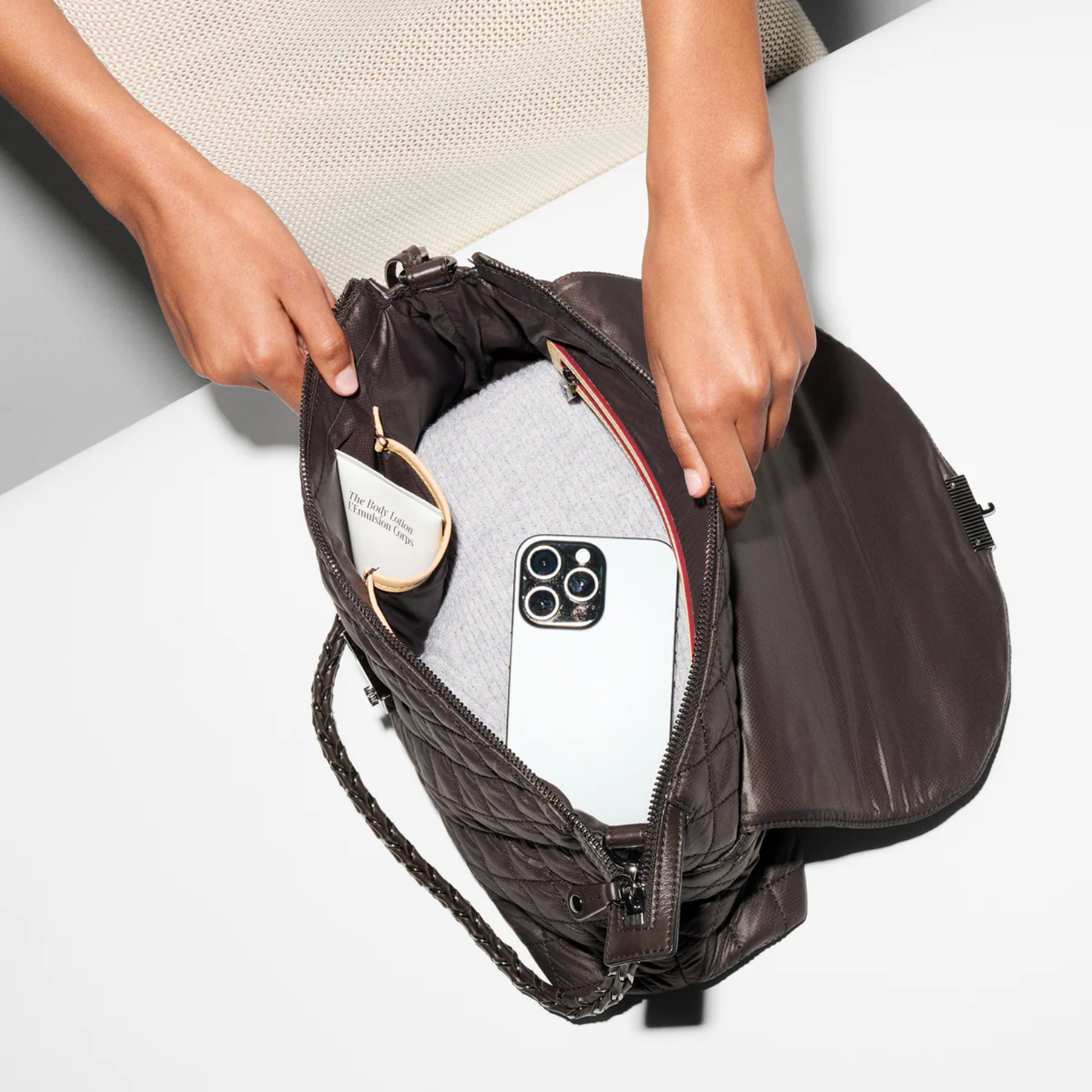 MZ Wallace Crosby Lock Shoulder - Big Bag NY