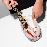 Double Zip Cosmetic in City Pink