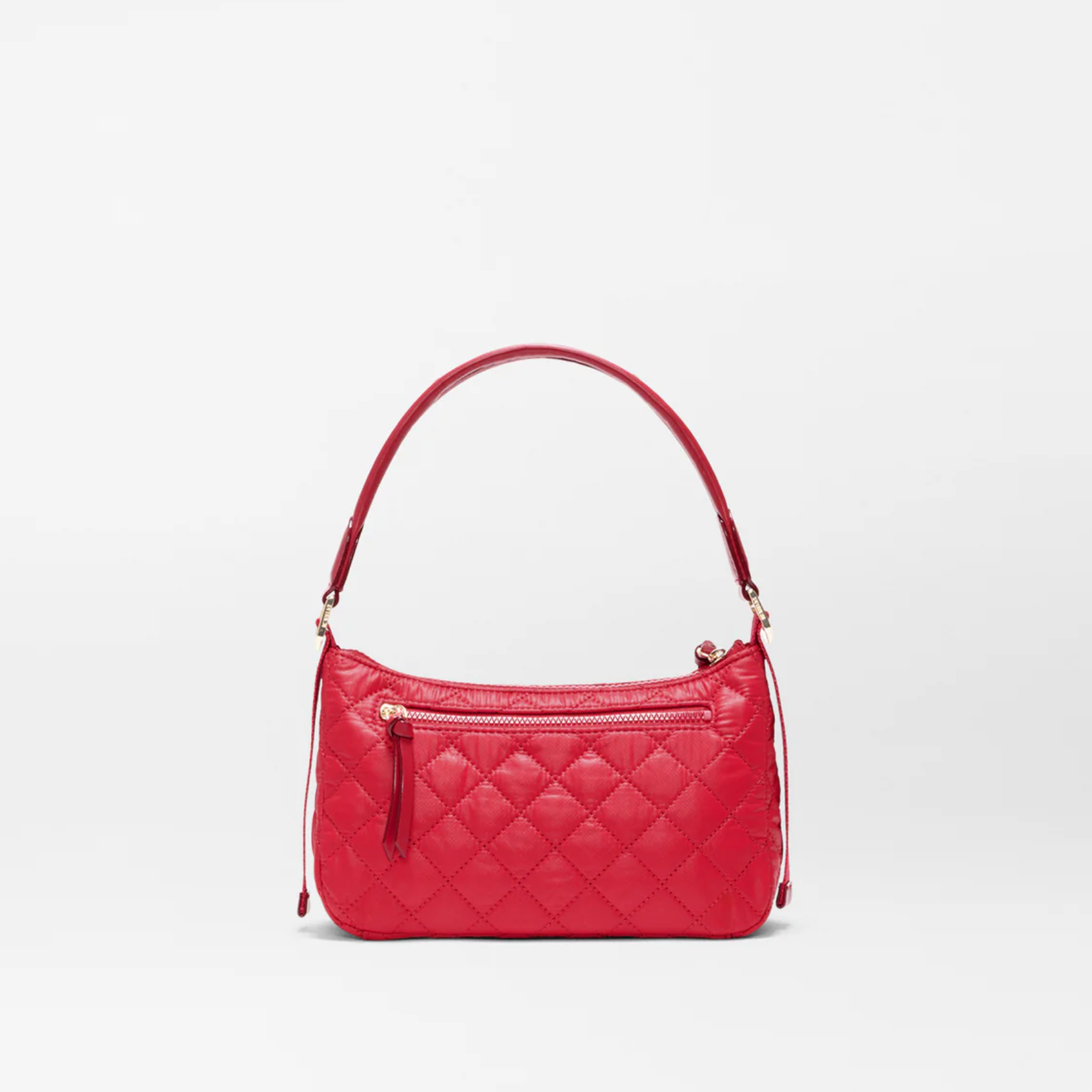 MZ WALLACE Small Park Shoulder Bag in Apple Red - Big Bag NY