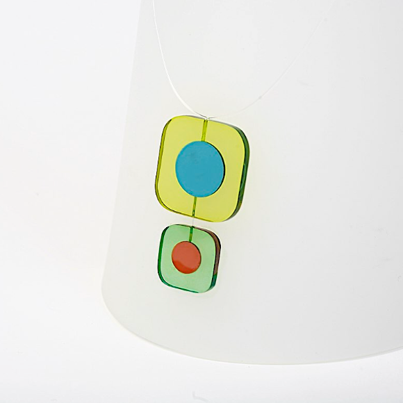 Miravidi OLAHO Pendent Necklace Patine - Big Bag NY