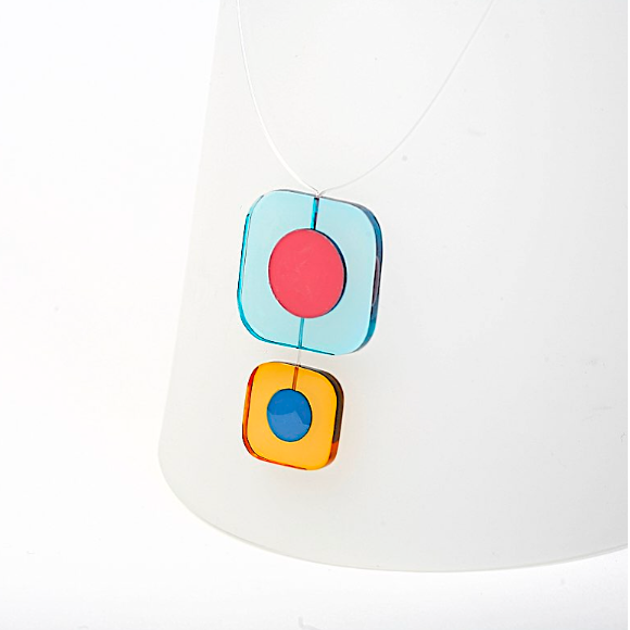 Miravidi OLAHO Pendent Necklace Pigmente - Big Bag NY