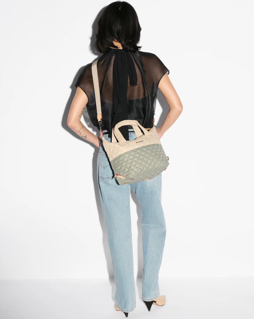 MZ Wallace Small Sutton Deluxe in Agave - Big Bag NY