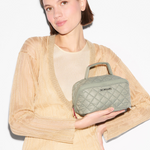 MZ WALLACE Metro Accordion Cosmetic Case in Agave - Big Bag NY