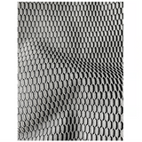 Large Pochette DEEP in Black and White Mesh
