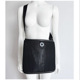 Pocket Shoulder SD Bag in Black LINE