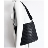 Pocket Shoulder SD Bag in Black LINE