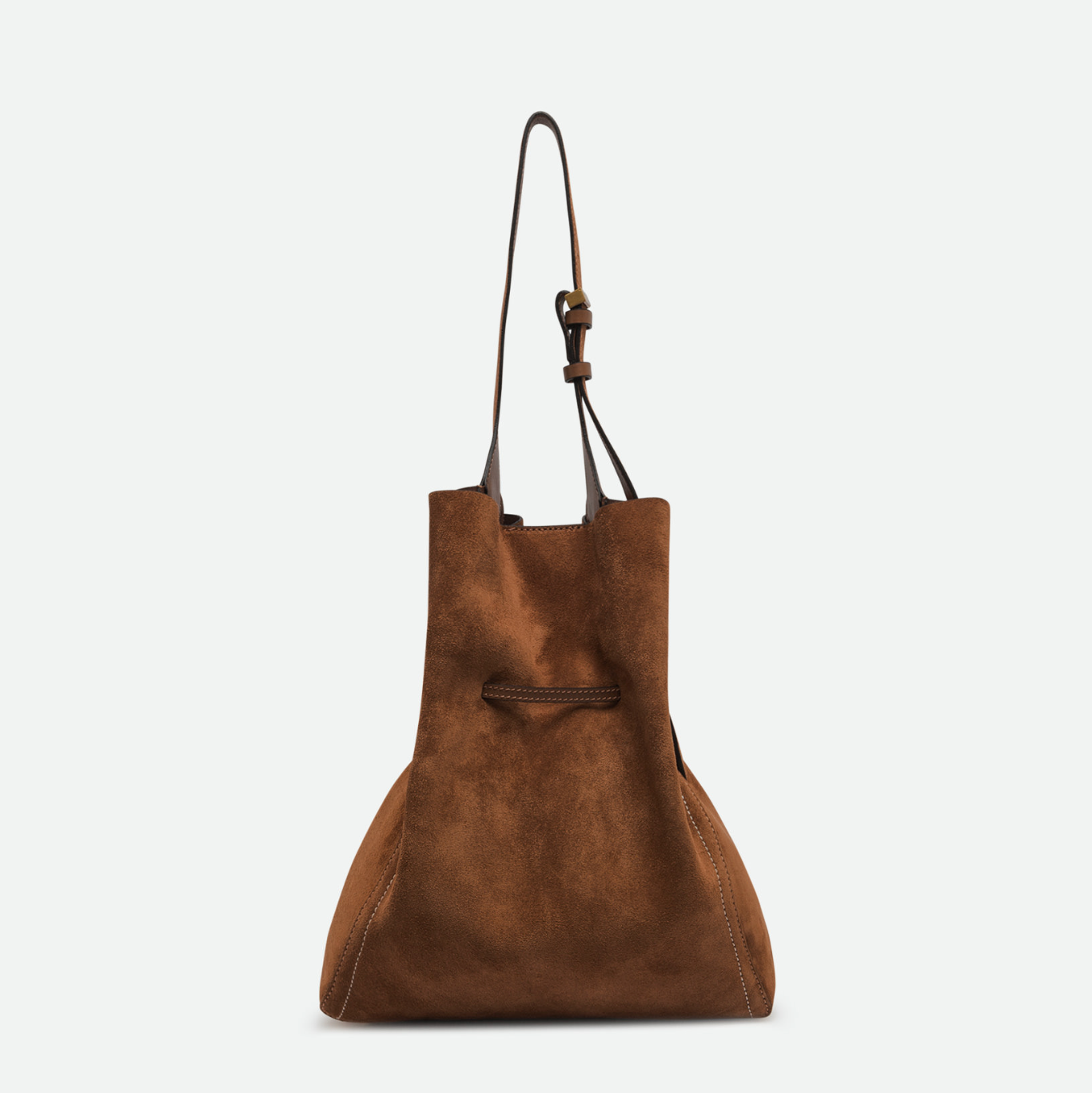 Gianni Chiarini Sienna Suede Tote Bag in Cognac - Big Bag NY