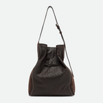 Gianni Chiarini Sienna Suede Tote Bag in Espresso - Big Bag NY