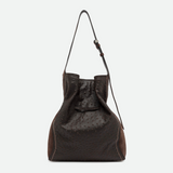 Gianni Chiarini Sienna Suede Tote Bag in Espresso - Big Bag NY