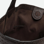 Gianni Chiarini Sienna Suede Tote Bag in Espresso - Big Bag NY