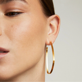 Large Square Hoops