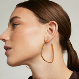 Large Square Hoops