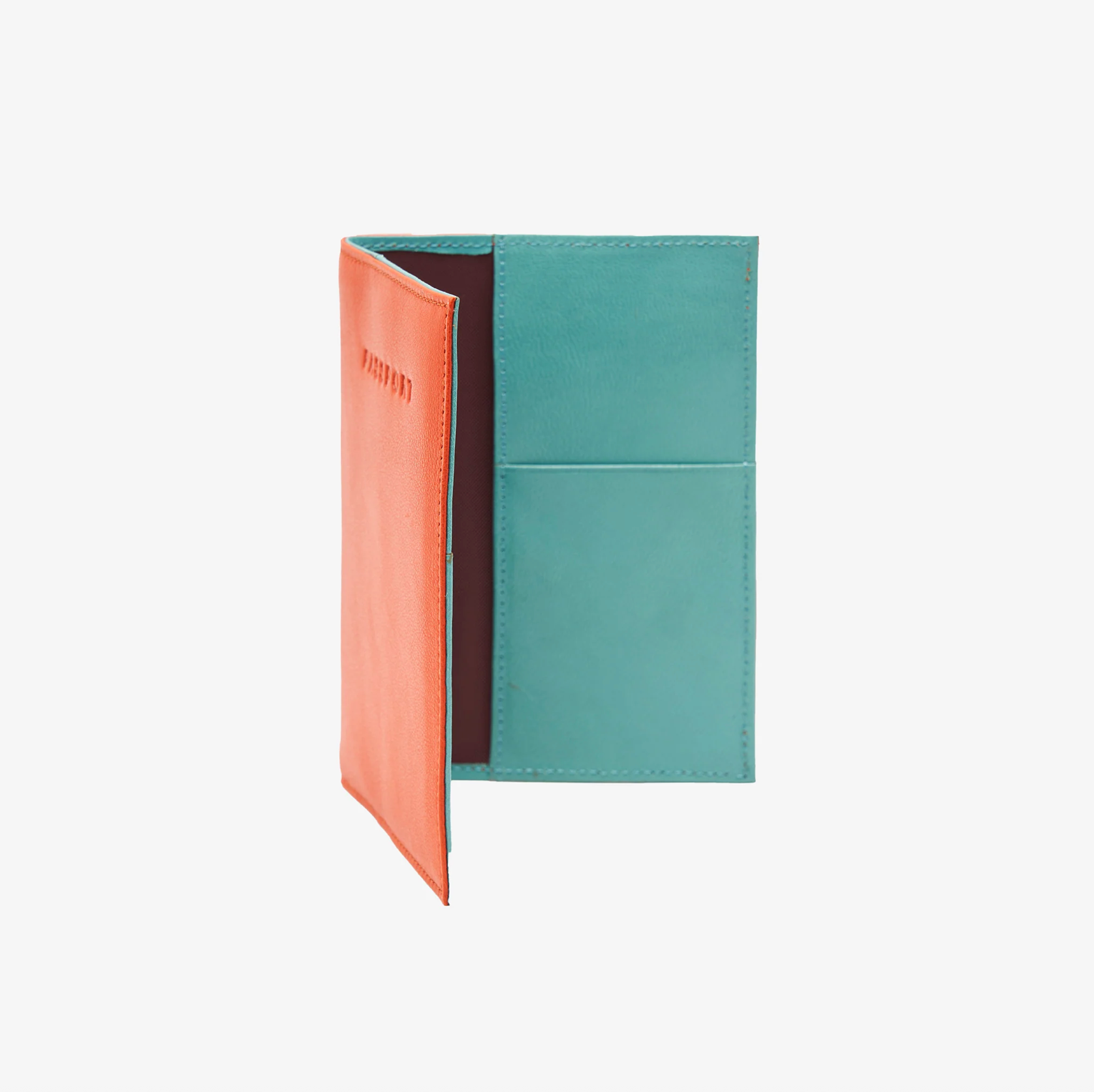 Tusk Siam Passport Cover in Orange Sky - Big Bag NY
