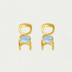 Dean Davidson Dean Davidson Bowery Gemstone Hoop Earrings - Big Bag NY