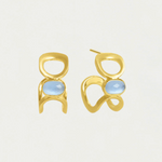 Dean Davidson Dean Davidson Bowery Gemstone Hoop Earrings - Big Bag NY