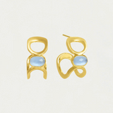 Dean Davidson Dean Davidson Bowery Gemstone Hoop Earrings - Big Bag NY