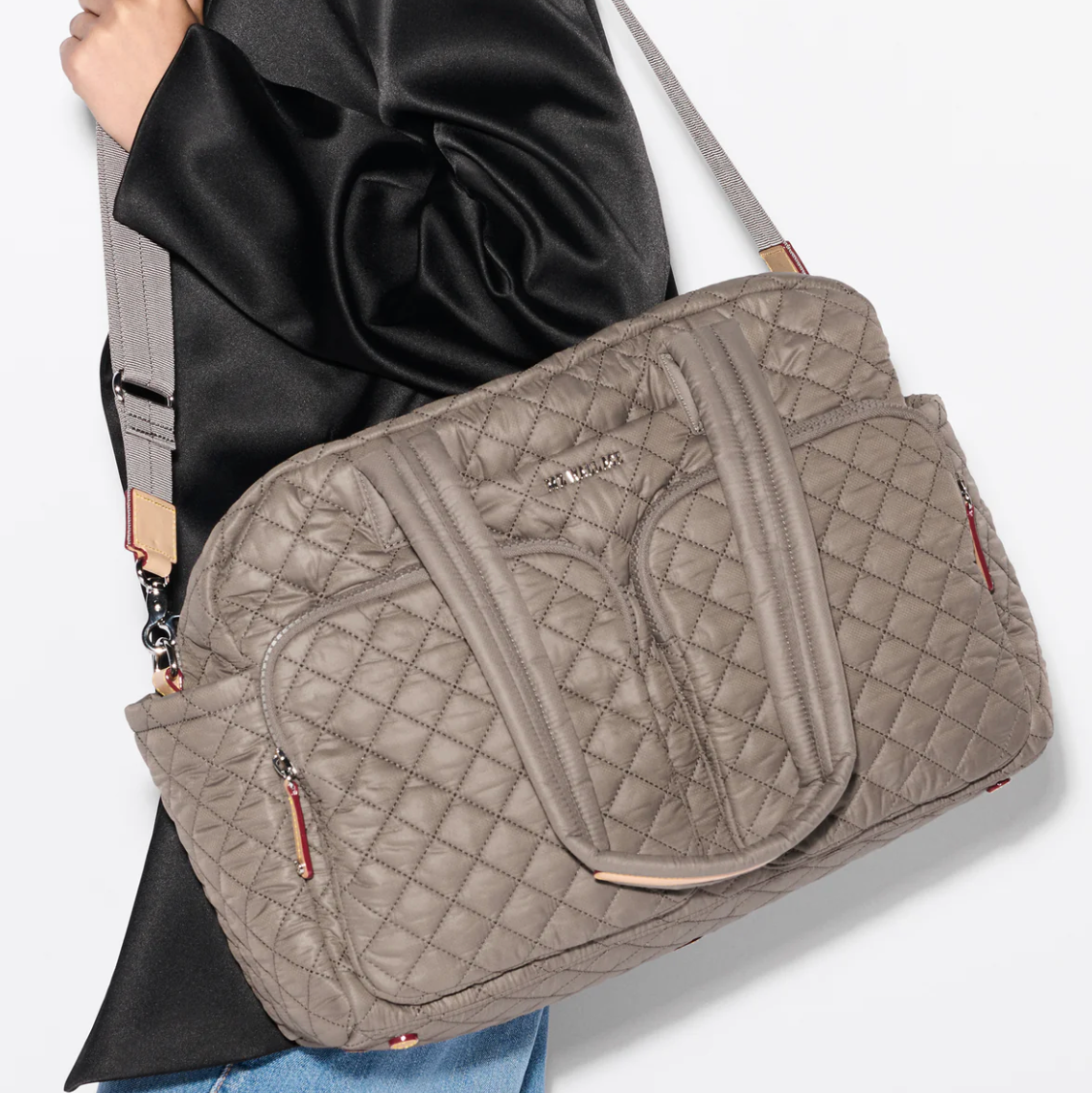 Morning Dove MZ Wallace Oxford Nik Duffel - Big Bag NY