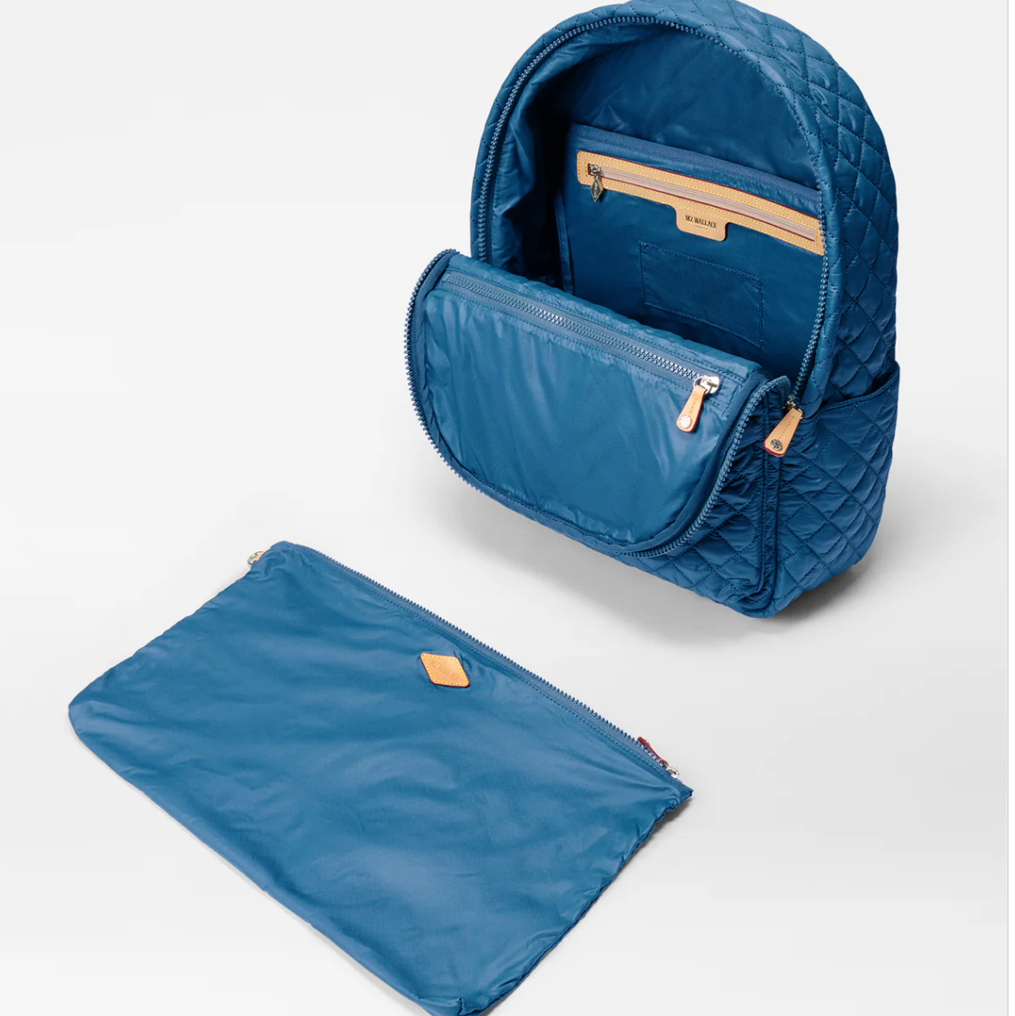 MZ Wallace Metro Backpack Deluxe French Blue - Big Bag NY