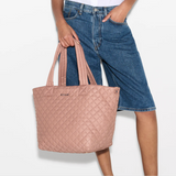 MZ Wallace Medium Metro Tote Deluxe Dusty Rose - Big Bag NY